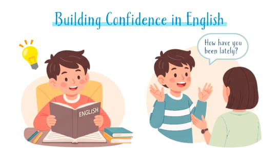 英語に慣れる → 英語が怖くない