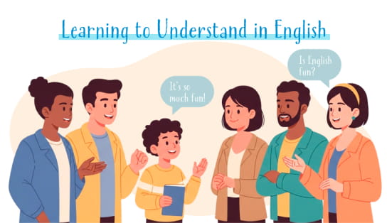 英語で理解できる