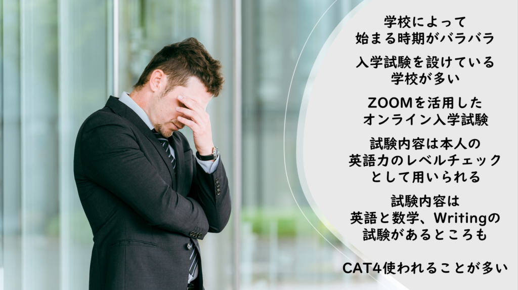 インター校の入学試験:内容や難易度
