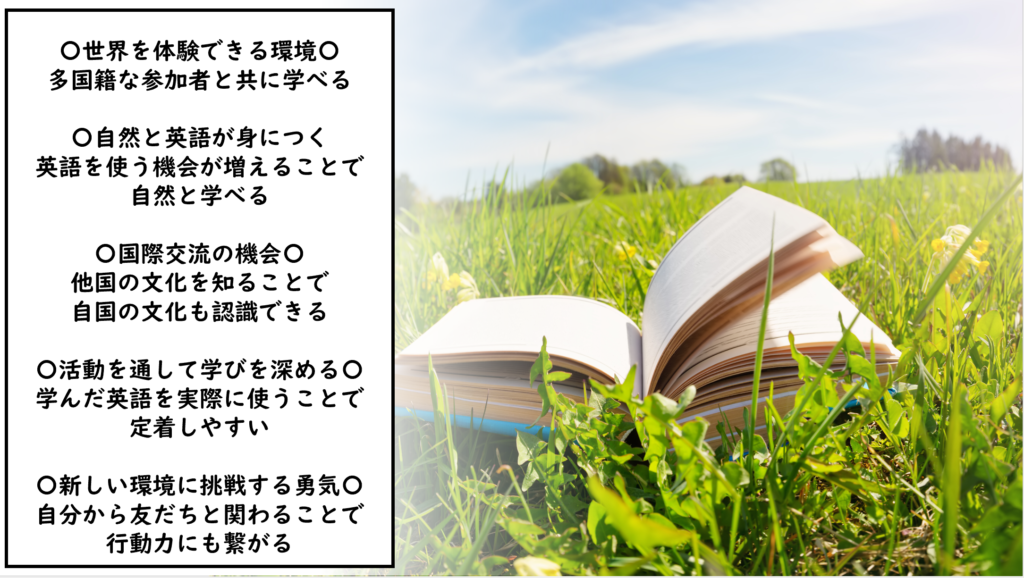 英語力だけじゃない!サマースクールのメリットを徹底解説