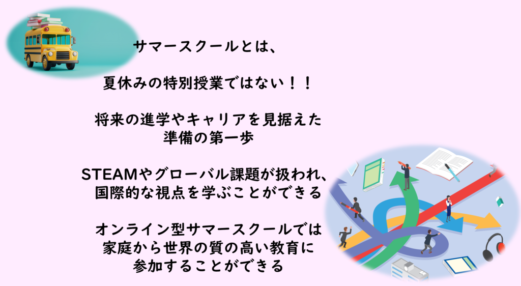 中学生が体験できるサマースクールとは?