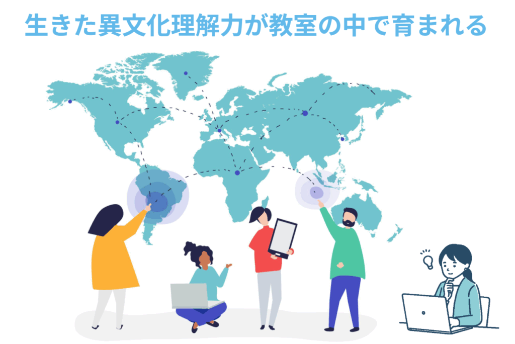 世界中の生徒がクラスメート!オンラインだからこそ実現する多文化理解とグローバルな視野