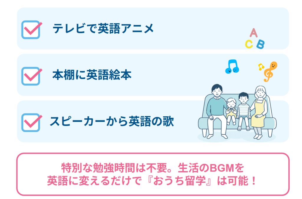 英語の歌や動画を生活の一部に!家庭内を「留学環境」に近づけるための第一歩
