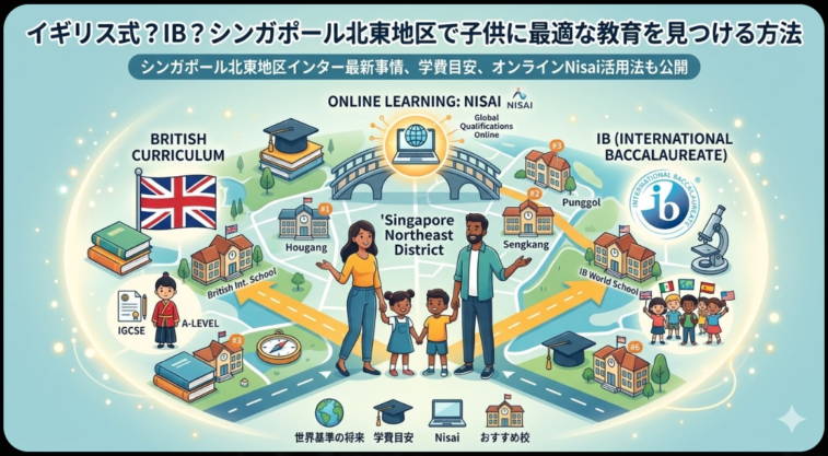 イギリス式？IB？シンガポール北東地区で子供に最適な教育を見つける方法