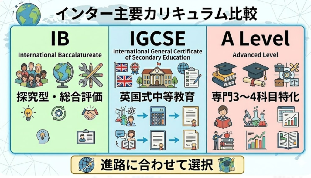 インターのカリキュラム