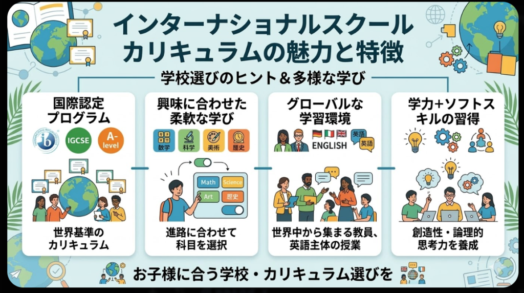 インターのカリキュラム
