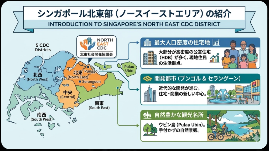 シンガポール北東部・地区とは？
