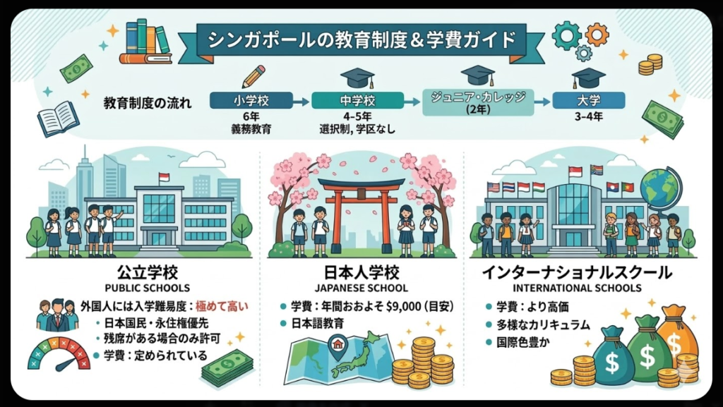 教育制度・入学制度、平均学費の目安
