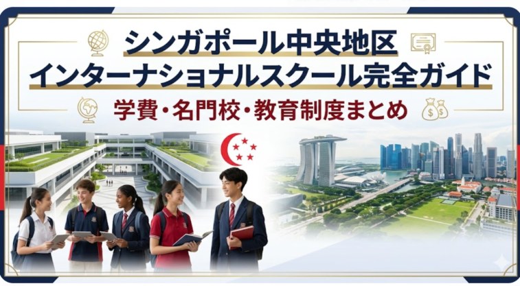 シンガポール中央地区のインターナショナルスクールや基本情報をご紹介