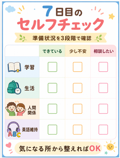 無料チェックリストで準備状況をセルフチェックする
