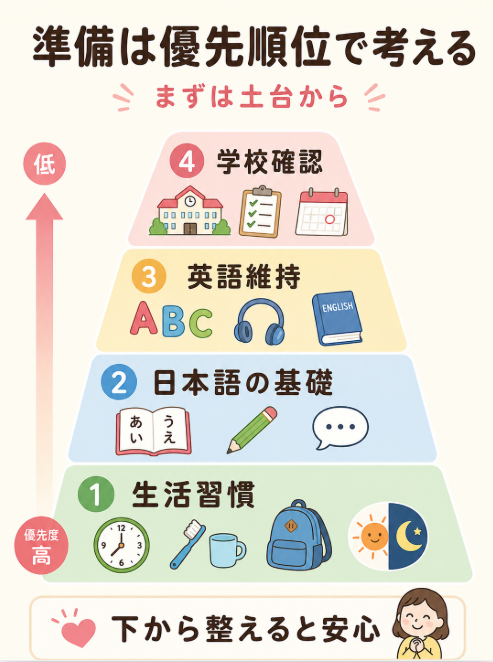 家庭で何をどこまで準備すればよいか見えにくい