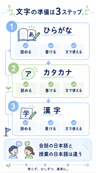 ひらがな カタカナ 漢字など読み書きが遅れていないか心配
