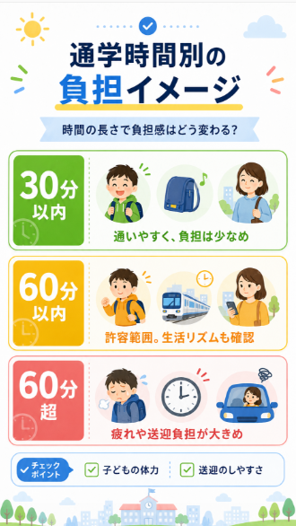 関東エリアで通学圏を考えるときのポイント