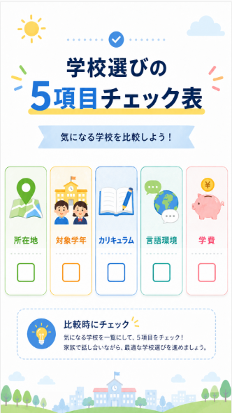 小学校課程で確認すべき基本項目