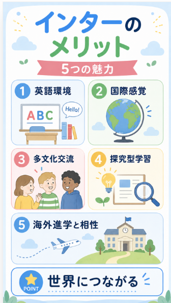インターナショナルスクールへ編入するメリット