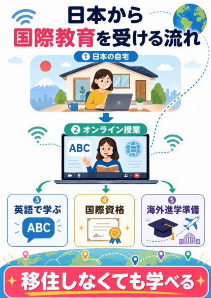 日本にいながらインターナショナルスクールの教育を受ける方法

