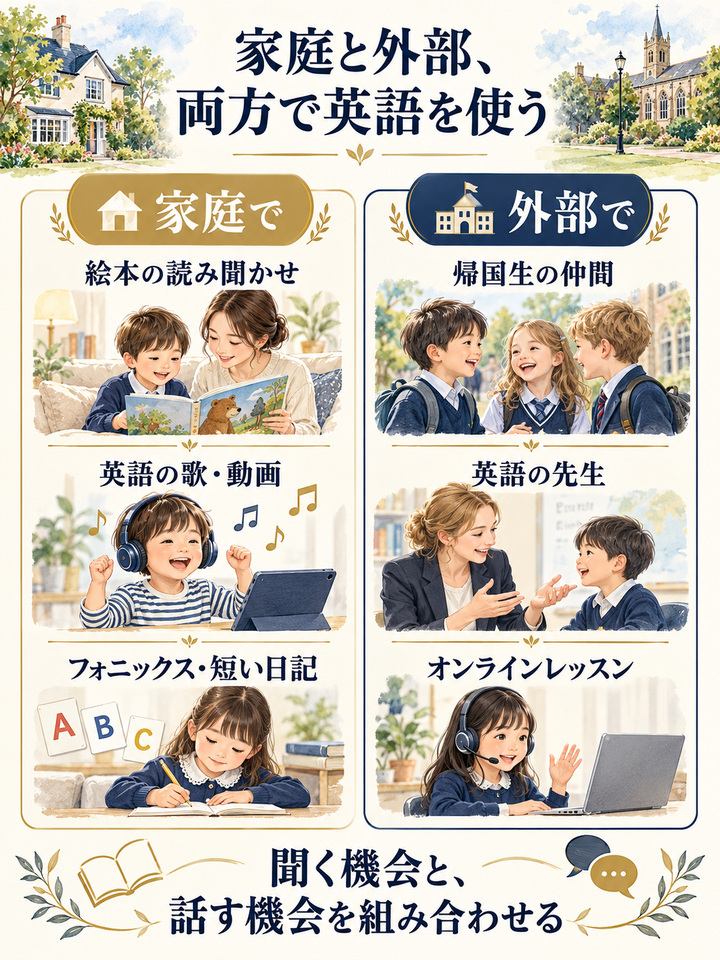 英語を続けさせたいが、何をすればいいか分からない