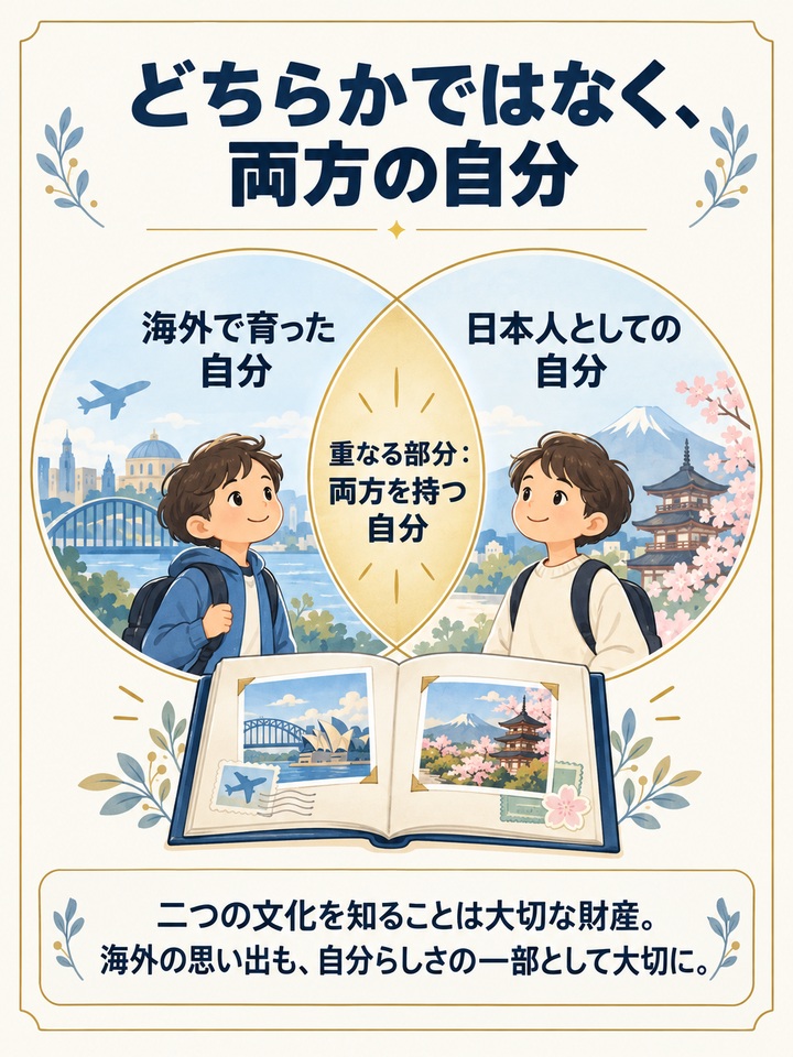 【原因6】 「自分はどちらの文化に属するのか？」というアイデンティティの揺らぎ