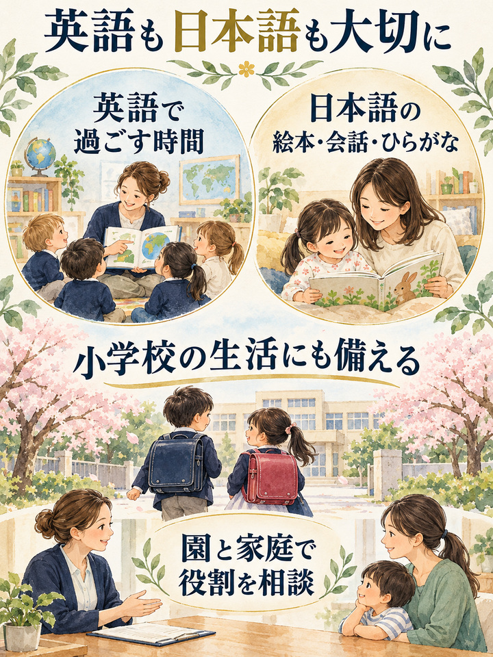 【基準3】 日本語と、小学校入学への備え
