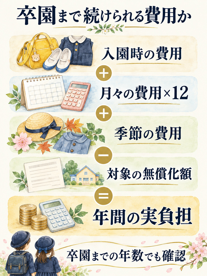 【基準4】 1年間にかかる費用の総額