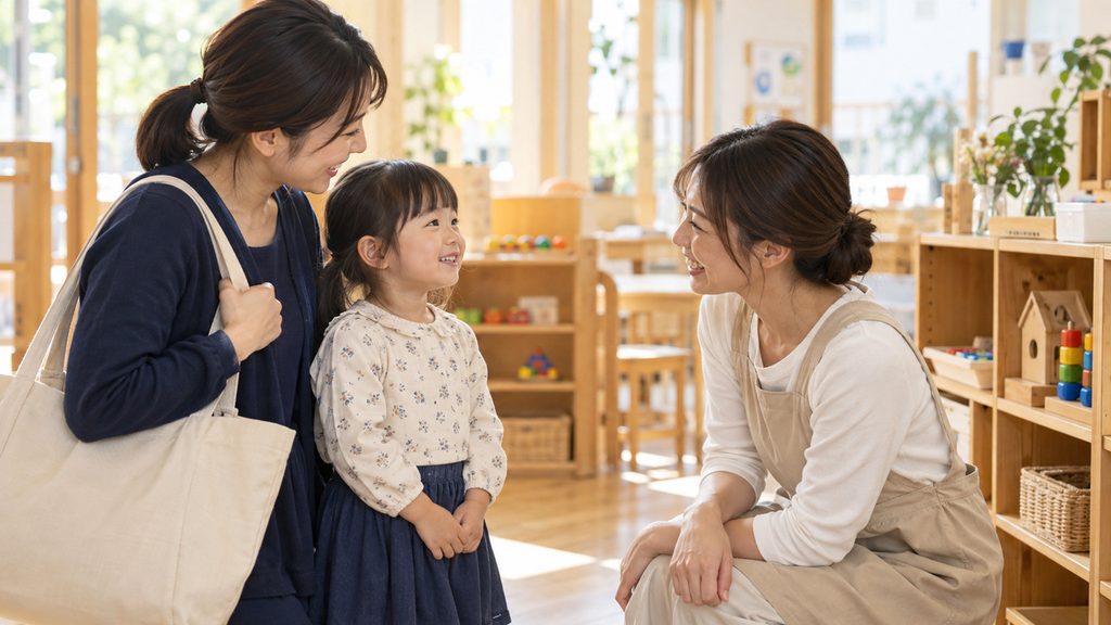 入園を決める前に、見学と相談で確かめること