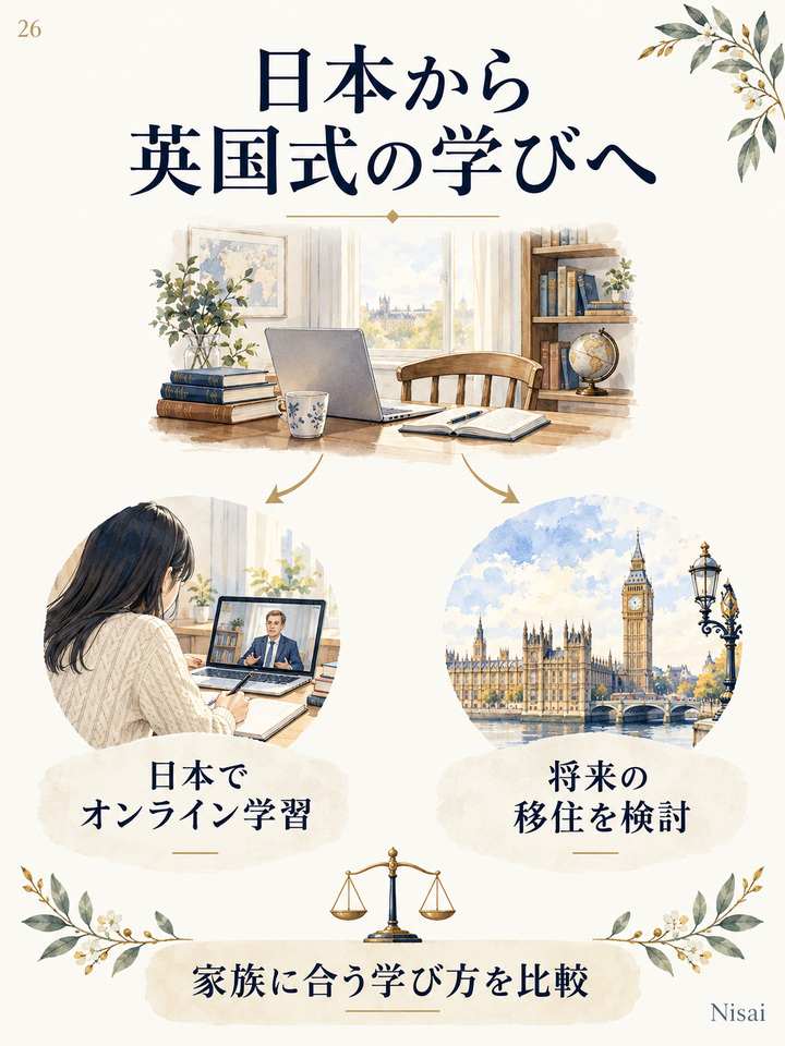 移住しなくても、日本から英国式のインターナショナル教育を受けられる